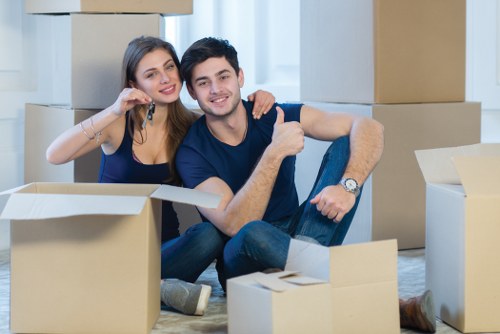 Man With Van Wimbledon service moving boxes and furniture safely