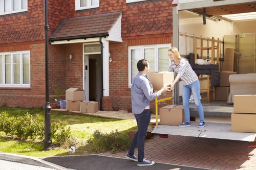 Load-based quote example for a man with van service in Wimbledon