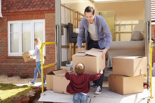 Wimbledon house removal service supporting a residential move