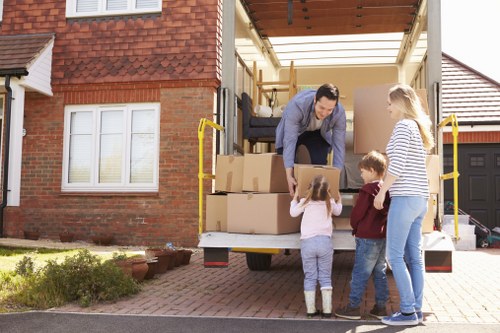 Removal team supporting a home move in Wimbledon
