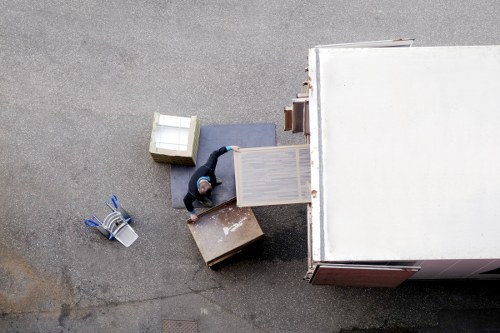 Packing and furniture handling during a Wimbledon removal