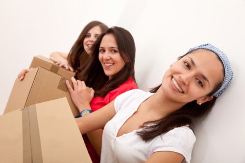 Local Wimbledon moving quote for properties with stairs and tight access