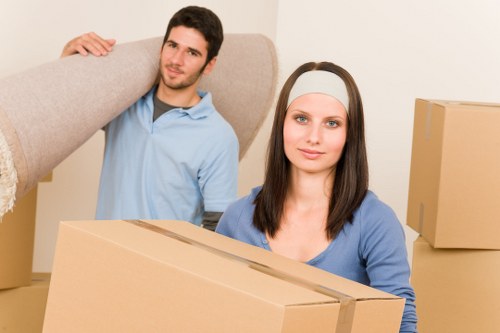 Furniture loading for Wimbledon man and van removals