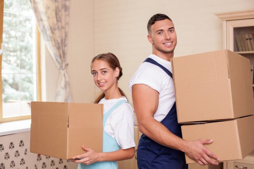 Residential removal service for a Wimbledon flat or house move